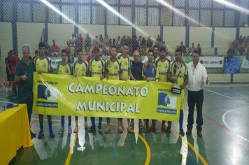 Foto - Secretaria de Esportes realiza Campeonato de Futsal 2019