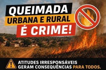 Queimada não é solução — é crime e um risco para todos.