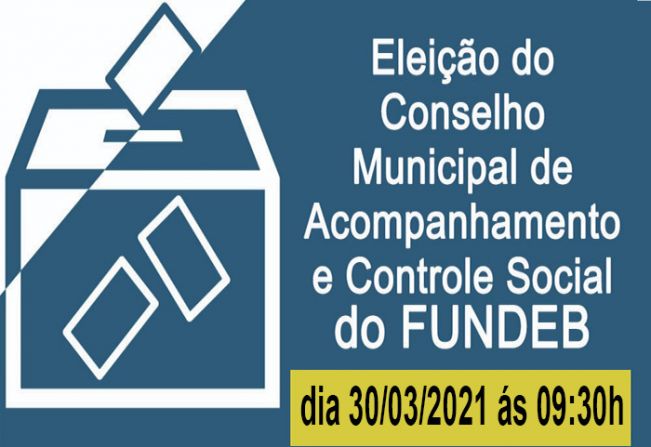 Eleição Conselho Municipal do FUNDEB