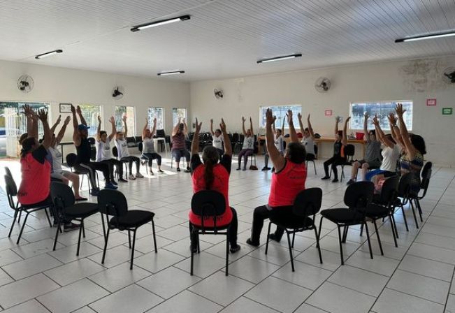 GRUPO PLENITUDE INICIA AS ATIVIDADES NA OFICINA DE PILATES 