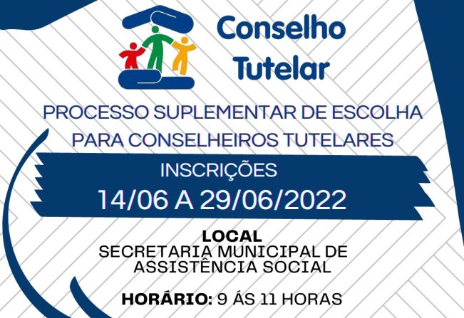 Processo Suplementar de Escolha para Conselheiros Tutelares